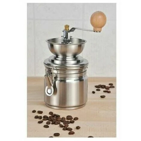 Coffee Grinder With Ceramic Grinder, Stainless Steel