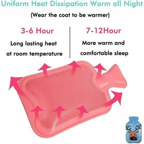 Made Of High Quality Opaque Rubber Ideal For Carrying Use To Withstand The Cold Good For Going Out - Thermos Bottle - Image 3