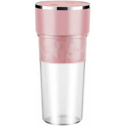 Juicer Cup Smoothie And Shakes Blender Mixeur De Fruits Mini Portable Mixer Cup USB Rechargeable Fruit Blender Cup Lavable Juicer Cup 400ML Fruits Légumes Blender Cup