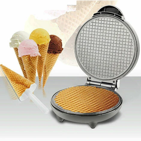 Multifunctional 8.3in Double Side Pancake Maker Crispy Omelet Pan Non-stick Ice Cream Cone Machine Easy To Clean 220V - Image 2
