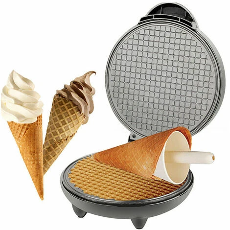 Multifunctional 8.3in Double Side Pancake Maker Crispy Omelet Pan Non-stick Ice Cream Cone Machine Easy To Clean 220V - Image 3