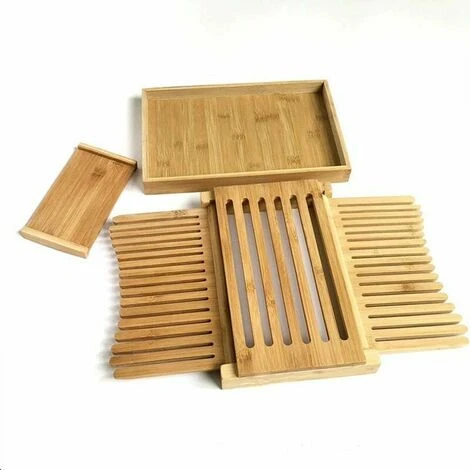 Bamboo Bread Slicer Machine For Home Baked Bread, Loaf, Loaf, Cake, Bagel, Toast - Image 5