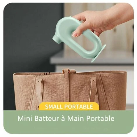 Electric Whisk Hand Mixer Whisk 4 Speed Whisk For Baking Cake Egg Cream Cordless Standing - Image 4