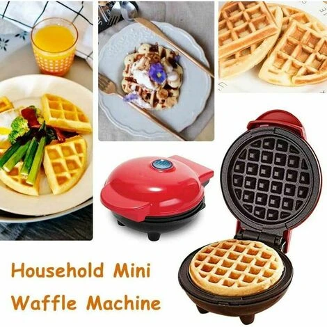 Rebuy Mini Waffle Maker For Personalized Hash Brown Breakfast Snacks - Image 2