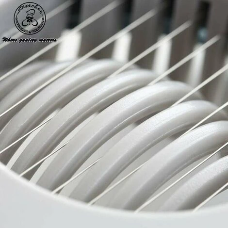 Stainless Steel Egg Ham Banana Cutter Slicer(Purple) - Image 3