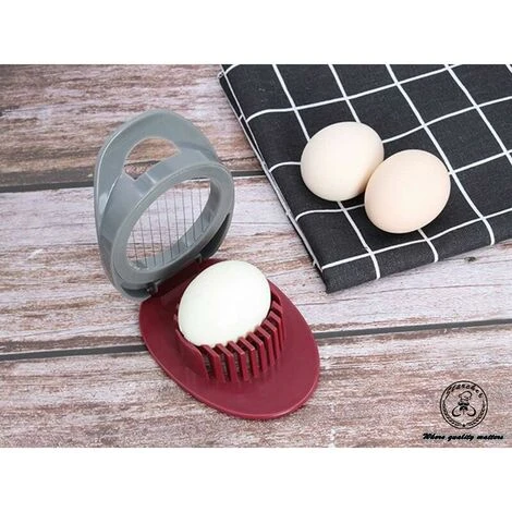 Stainless Steel Egg Ham Banana Cutter Slicer(Purple) - Image 4