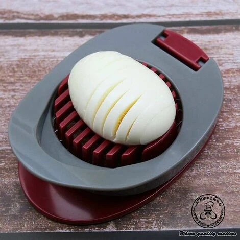 Stainless Steel Egg Ham Banana Cutter Slicer(Purple) - Image 5