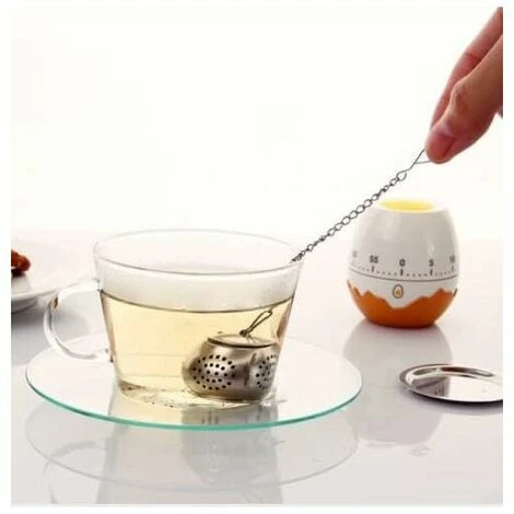 2Pcs Tea Infuser Teapot - Stainless Steel Infuser (Silver) - Image 2