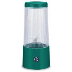 Portable Juicer Mini Household Juice Cup USB Fruit Machine 8585190mm Green Four Leaf Knife