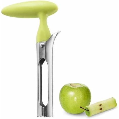 Apple Corer,Stainless Steel Apple Corer Corer Slicer Fruit Cutter Apple Stoner Kitchen Gadgets For Home Kitchen Pears Peppers Honeycrisp Gala Lady Apples
