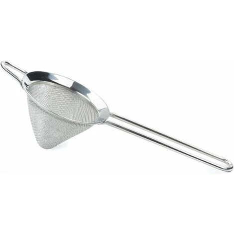 Conical Cocktail Strainer - Fine Cocktail Strainer, Cocktail Strainer, Professional Stainless Steel Fine Cocktail Strainer For Tool Bar Conical, Fine And Conical Mesh ZQYRLAR - Image 3