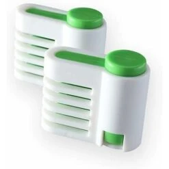 Set Of 2 Cake Slicers 5 Layers Adjustable Cake Bread Slicer,Adjustable DIY Cake Slicer Bread Leveler Cutter Fixer Guide Cake Cutter Leveler Slicer Cutter Fixer ZQYRLAR