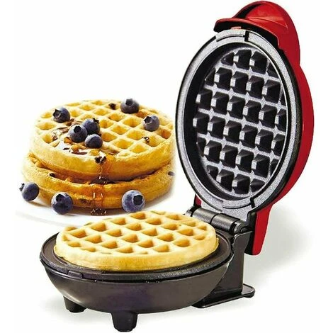 Waffle Maker, Mini Electric Waffle Maker Stainless Steel, Non-Stick Coating, Non-Slip Feet For Home Breakfast, Lunch, Or Personal Snacks